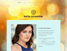 Tablet Screenshot of katie-carpenter.com